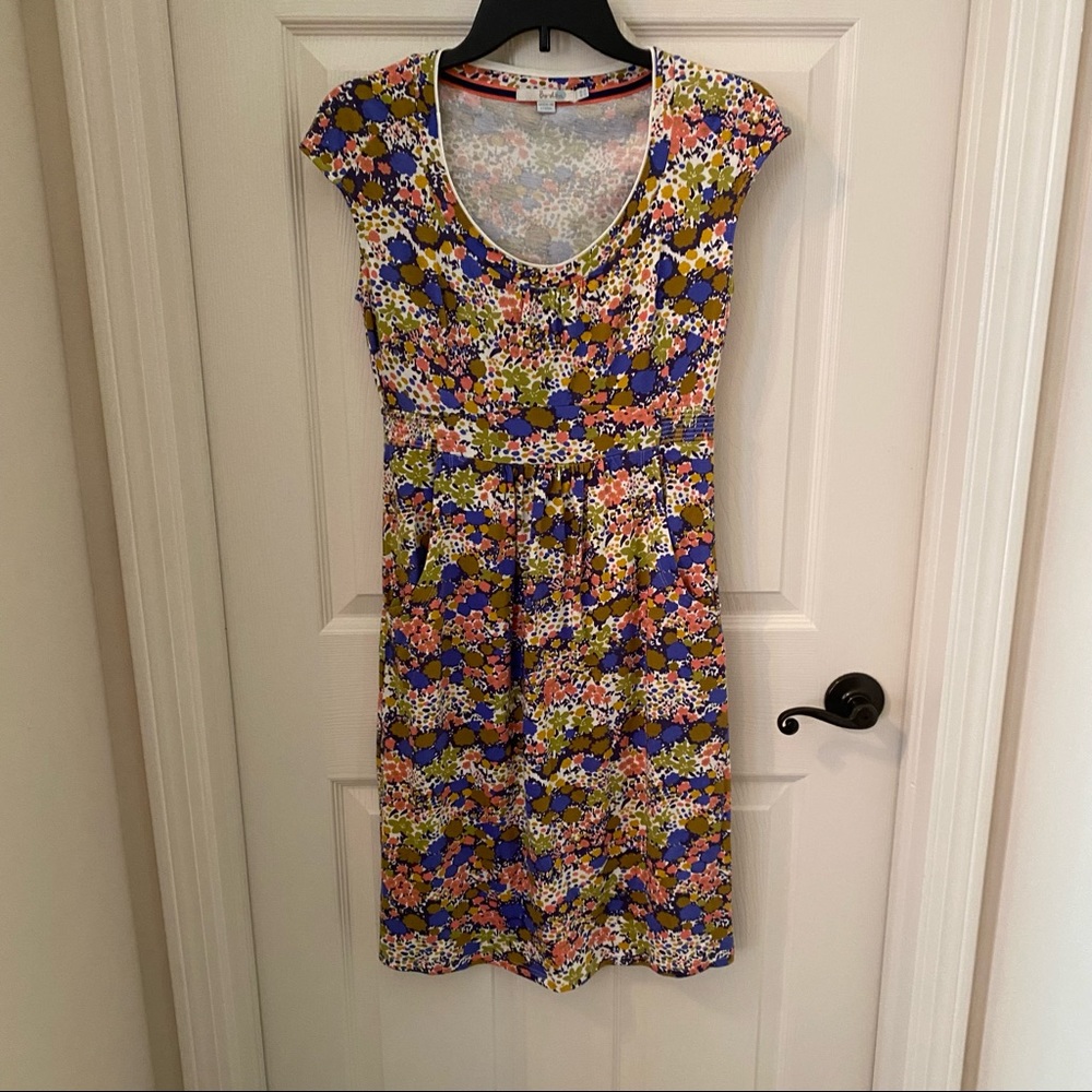 Boden Floral Dress Size 4L